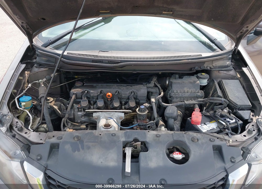 2014 HONDA CIVIC LX VIN: 19XFB2F55EE025462