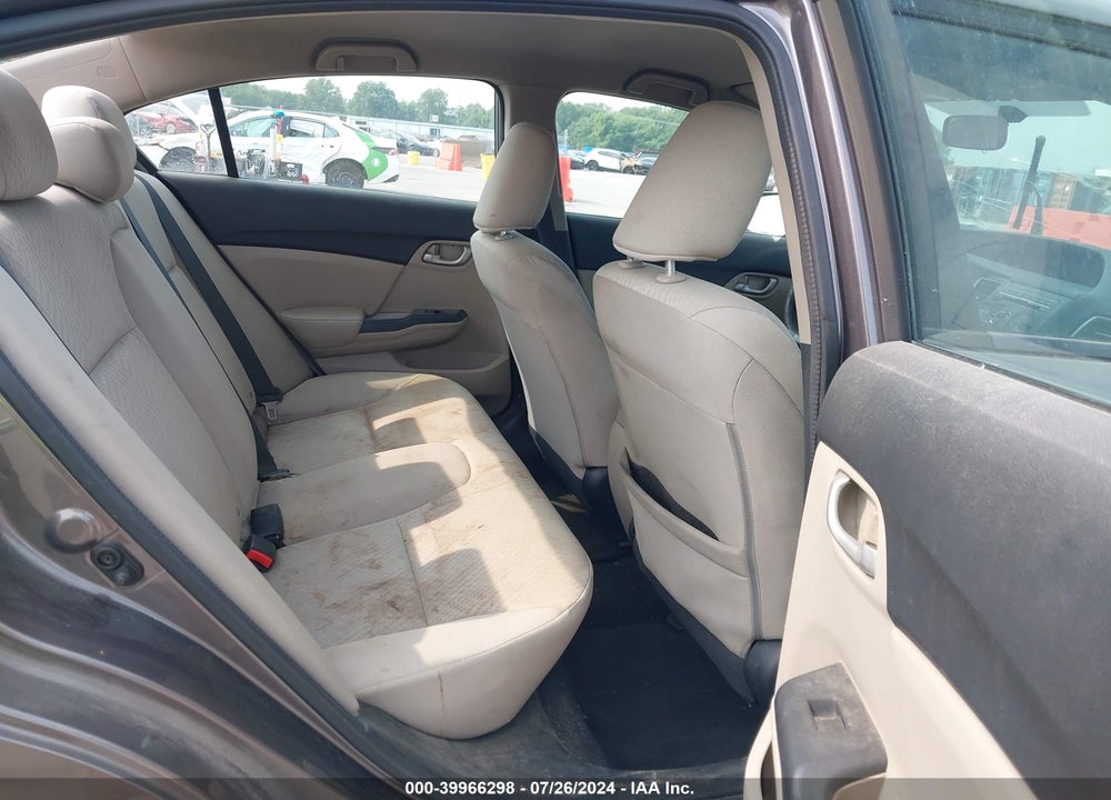 2014 HONDA CIVIC LX VIN: 19XFB2F55EE025462