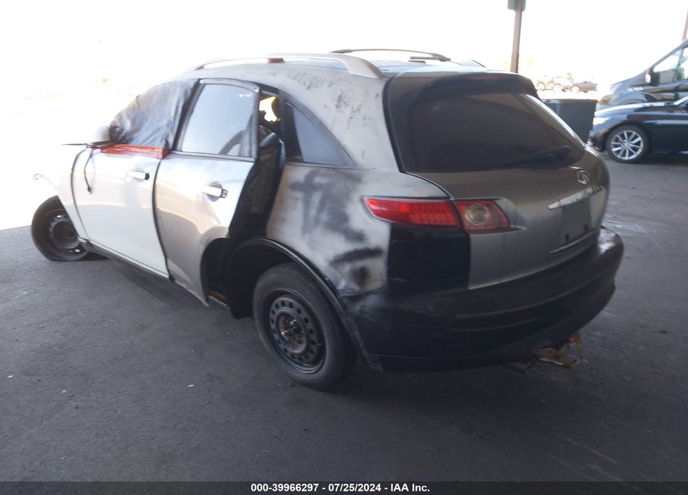 2003 INFINITI FX45 VIN: JNRBS08WX3X001776