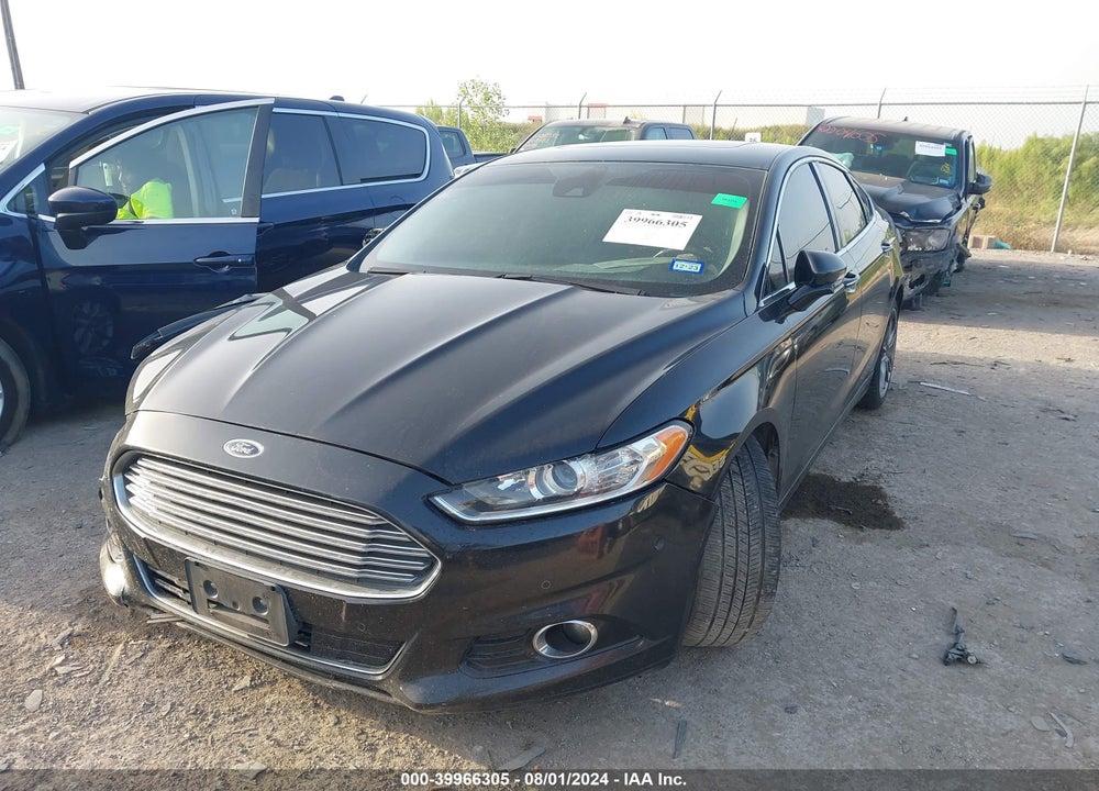 2013 FORD FUSION TITANIUM VIN: 3FA6P0K9XDR191794