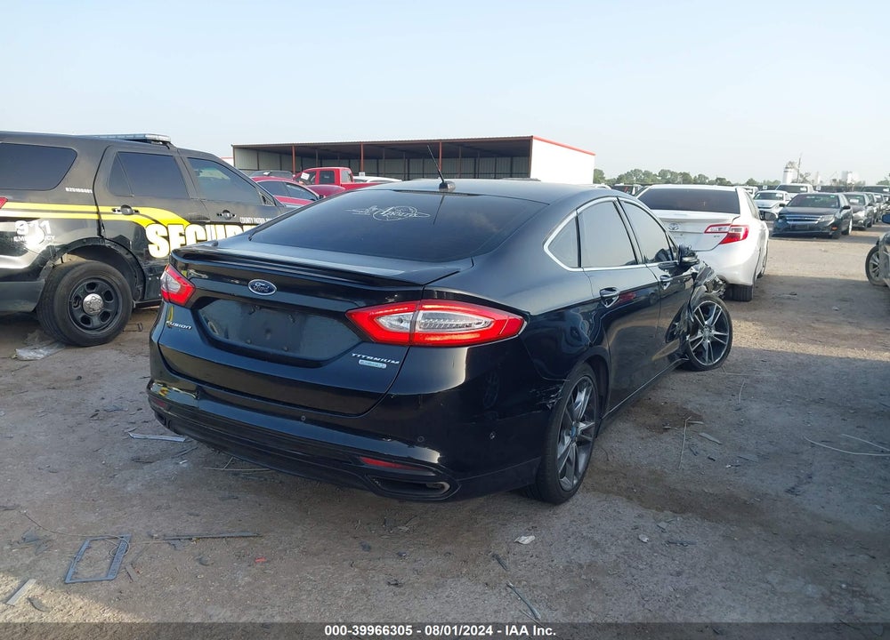 2013 FORD FUSION TITANIUM VIN: 3FA6P0K9XDR191794