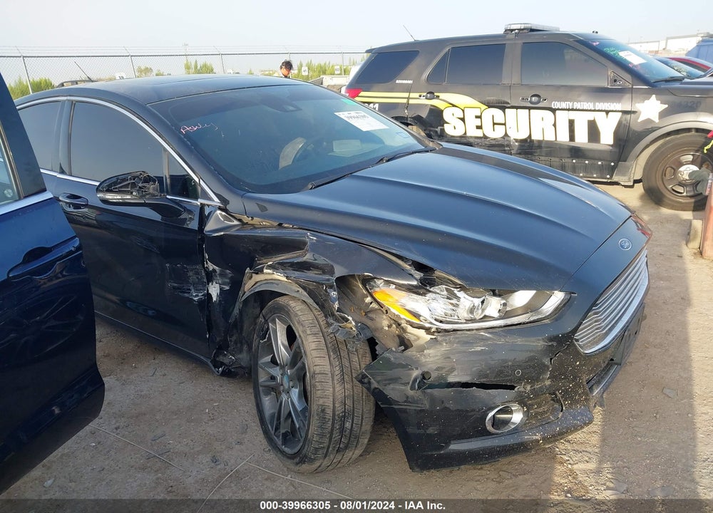2013 FORD FUSION TITANIUM VIN: 3FA6P0K9XDR191794