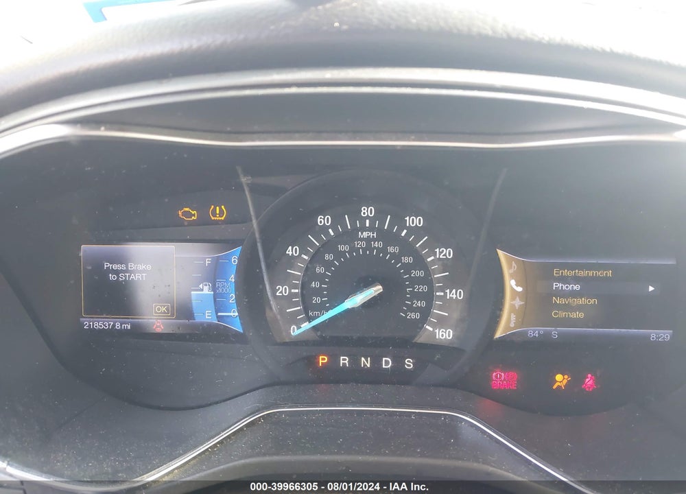 2013 FORD FUSION TITANIUM VIN: 3FA6P0K9XDR191794