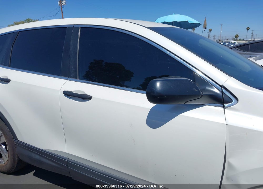 2017 HONDA CR-V LX VIN: 2HKRW5H39HH400963