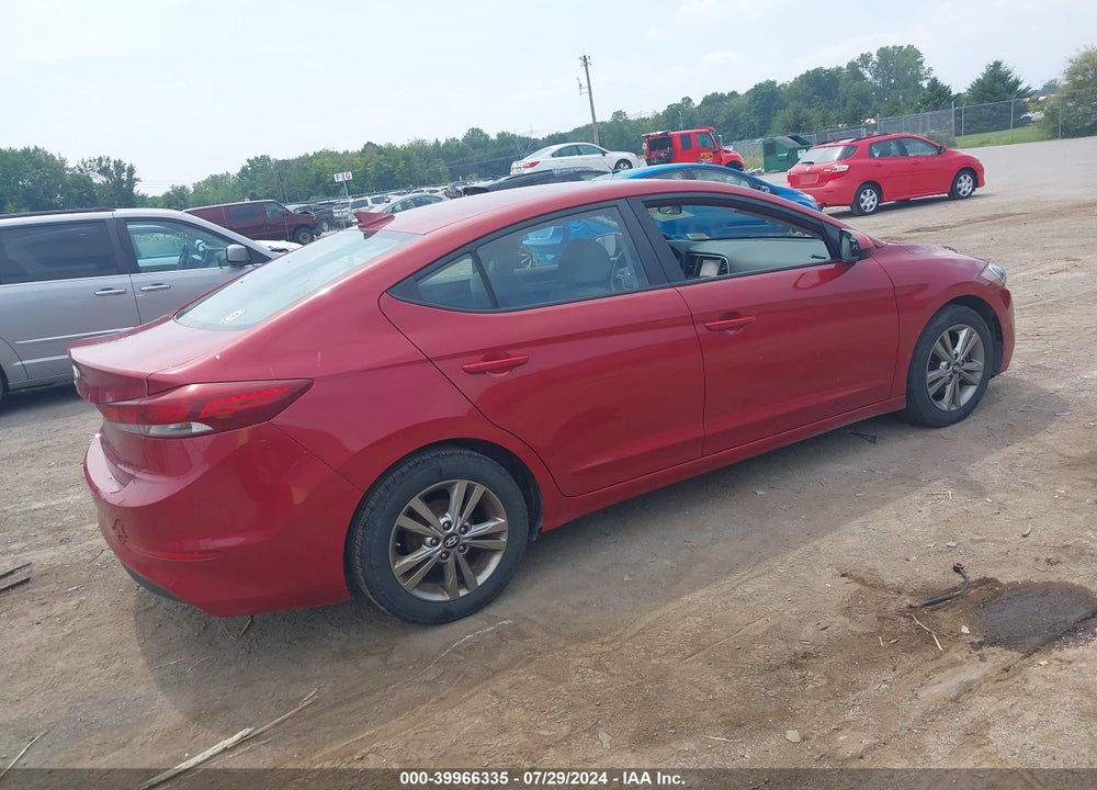 2017 HYUNDAI ELANTRA VIN: KMHD84LFXHU224412