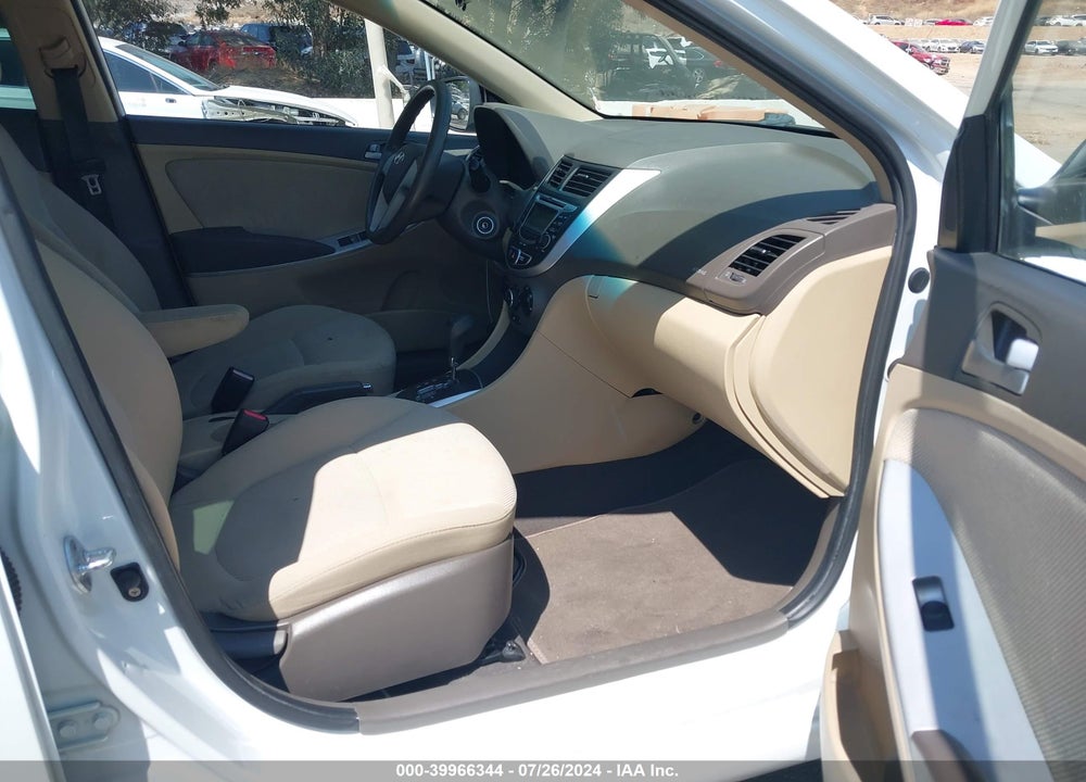 2012 HYUNDAI ACCENT GLS VIN: KMHCT4AE2CU197526
