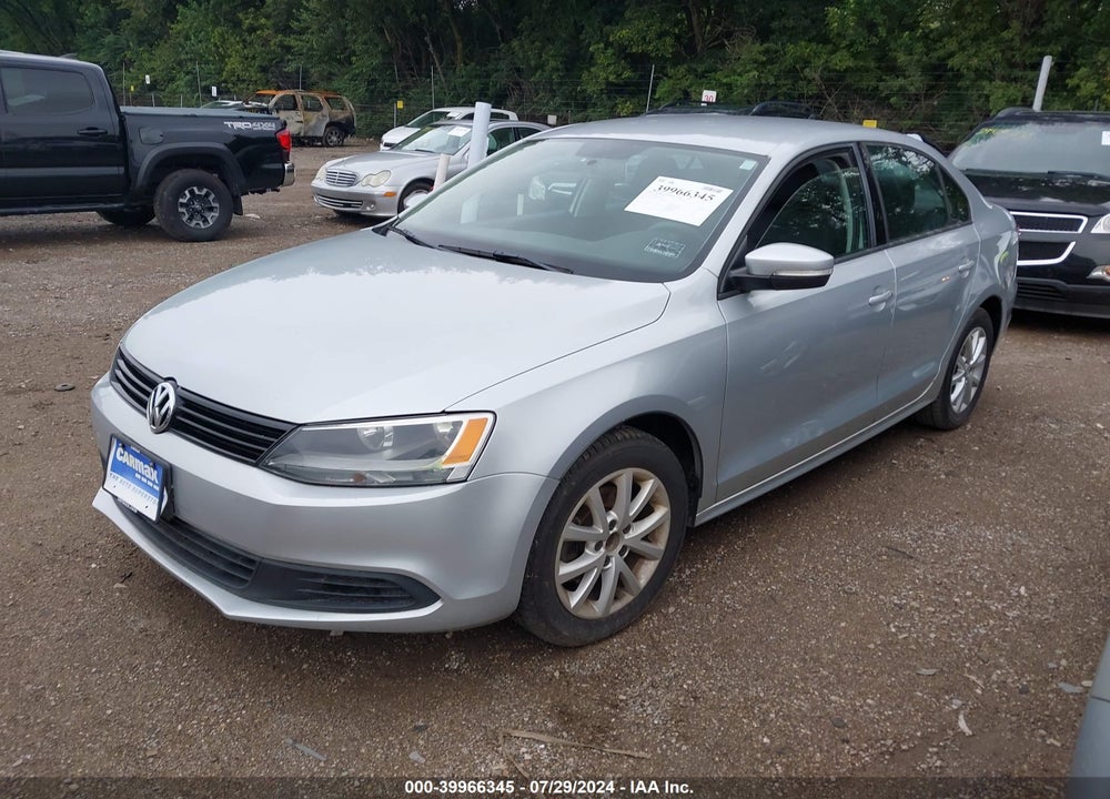2011 VOLKSWAGEN JETTA 2.5L SE VIN: 3VWDZ7AJ1BM097956
