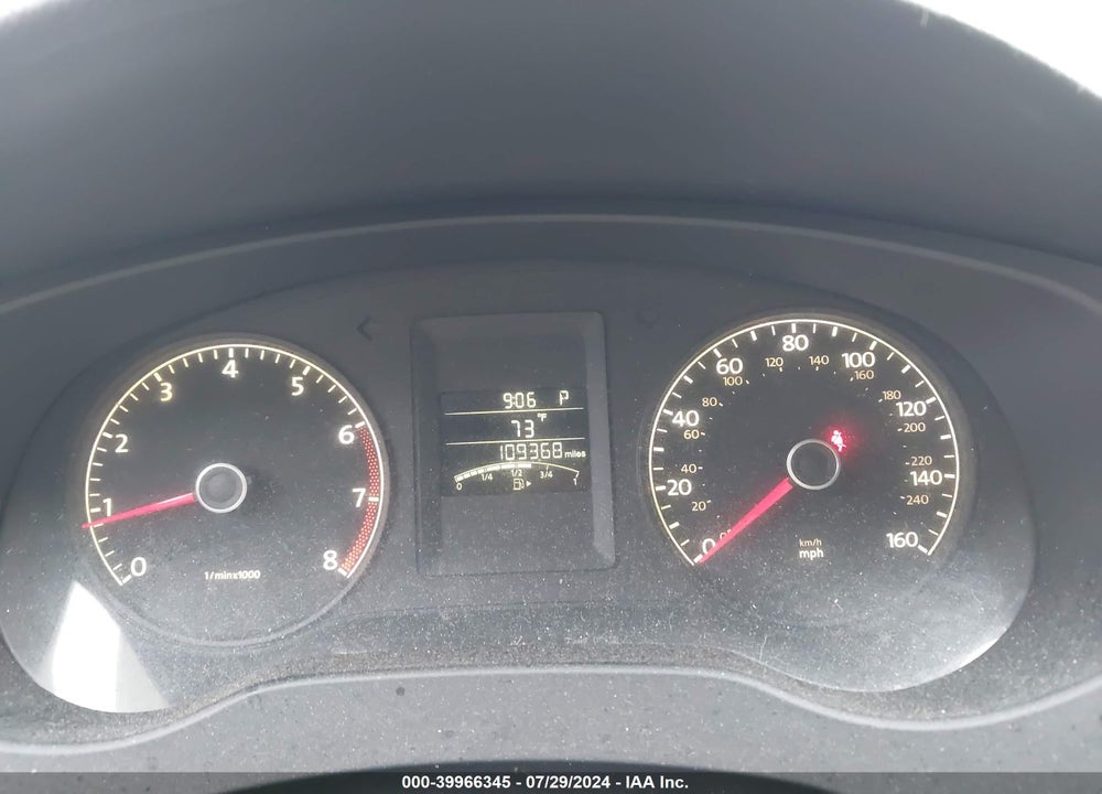 2011 VOLKSWAGEN JETTA 2.5L SE VIN: 3VWDZ7AJ1BM097956