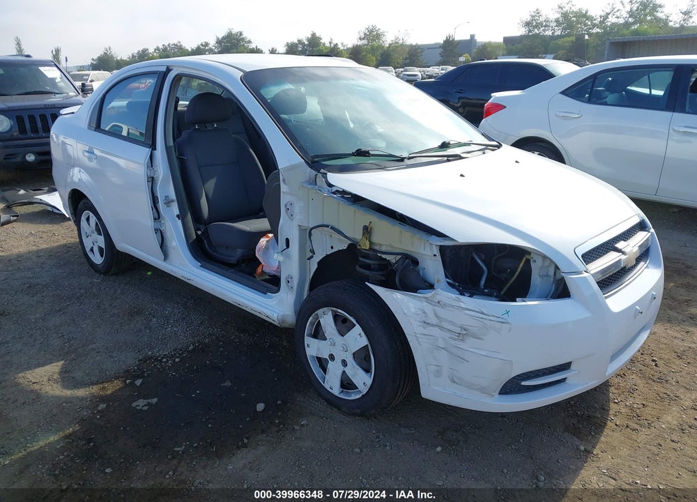 2008 CHEVROLET AVEO LS VIN: KL1TD56668B259979