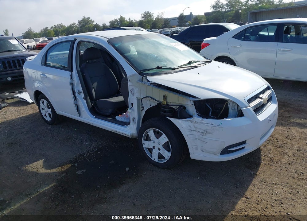 2008 CHEVROLET AVEO LS VIN: KL1TD56668B259979