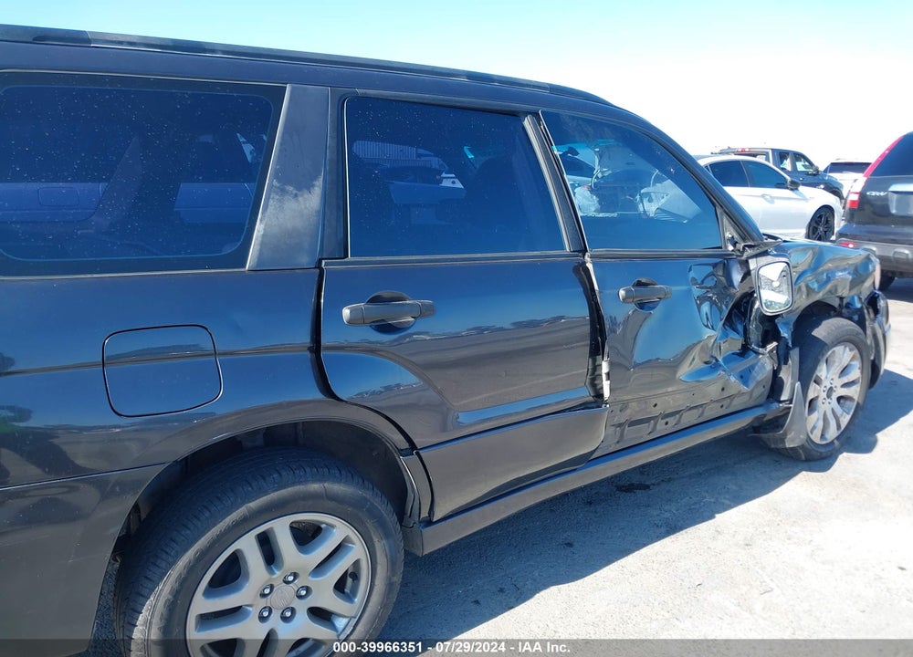 2008 SUBARU FORESTER 2.5X VIN: JF1SG63668G708060