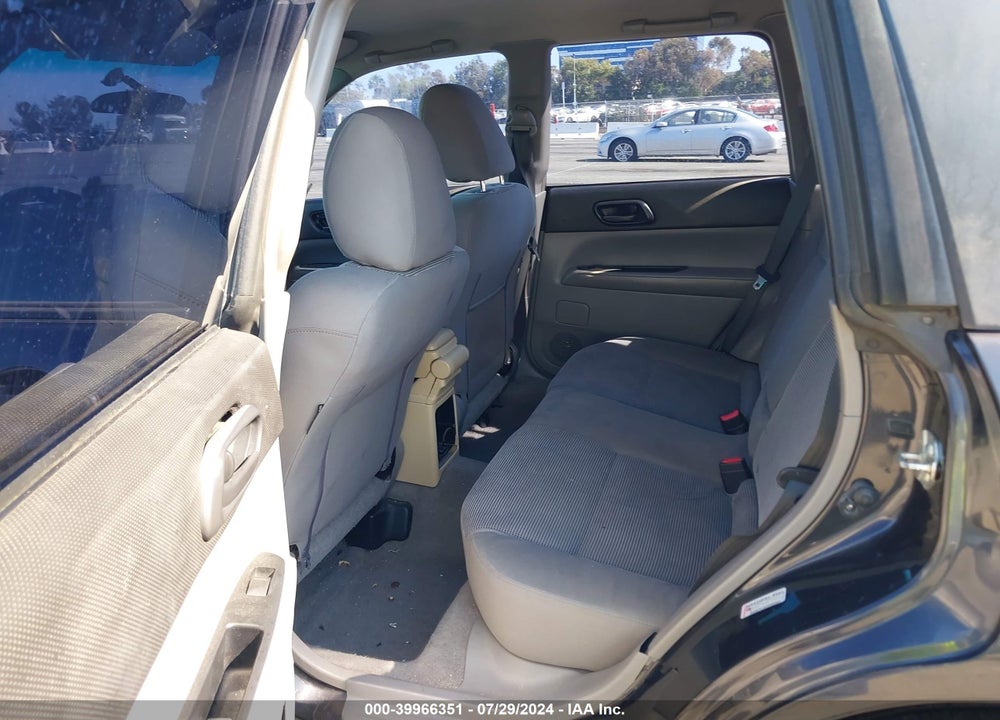 2008 SUBARU FORESTER 2.5X VIN: JF1SG63668G708060