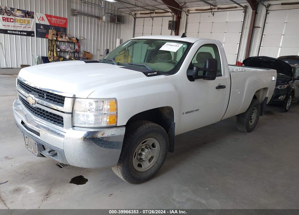 2009 CHEVROLET SILVERADO 2500HD WORK TRUCK VIN: 1GCHK44K89E130205