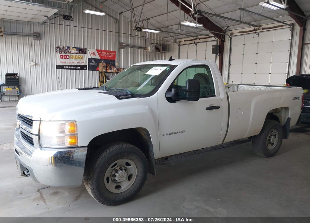 2009 CHEVROLET SILVERADO 2500HD WORK TRUCK VIN: 1GCHK44K89E130205