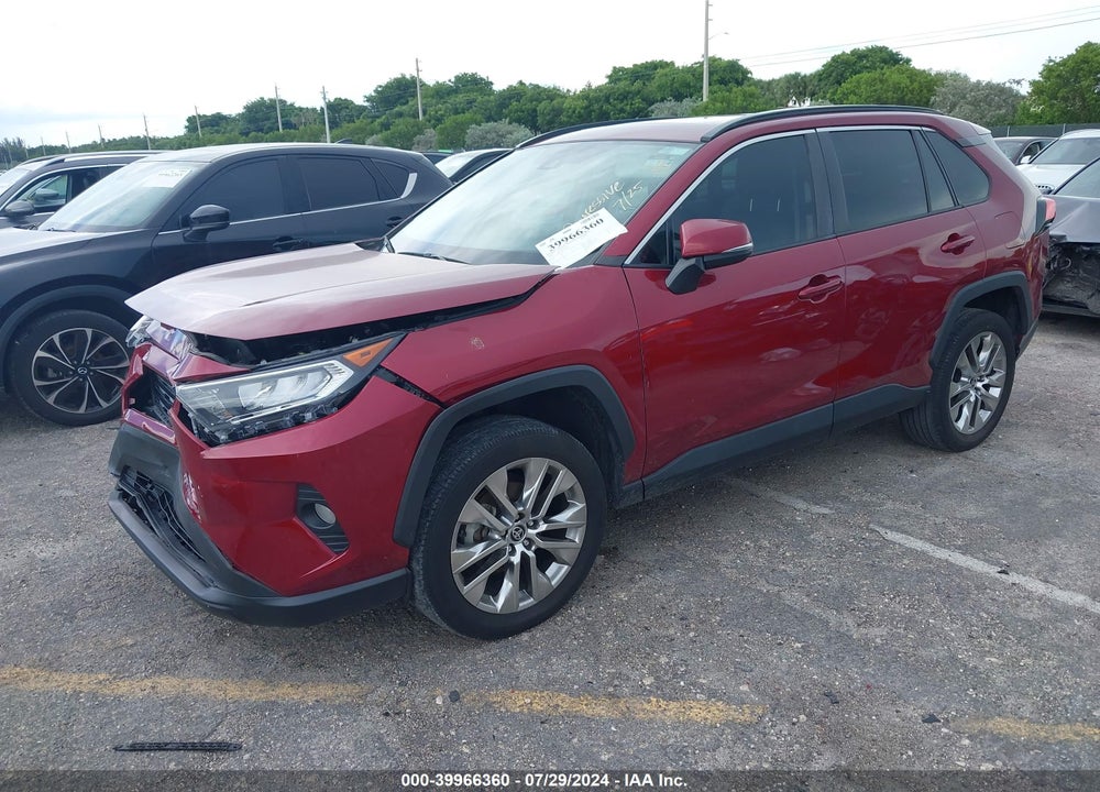 2021 TOYOTA RAV4 XLE PREMIUM VIN: 2T3C1RFV8MW133379