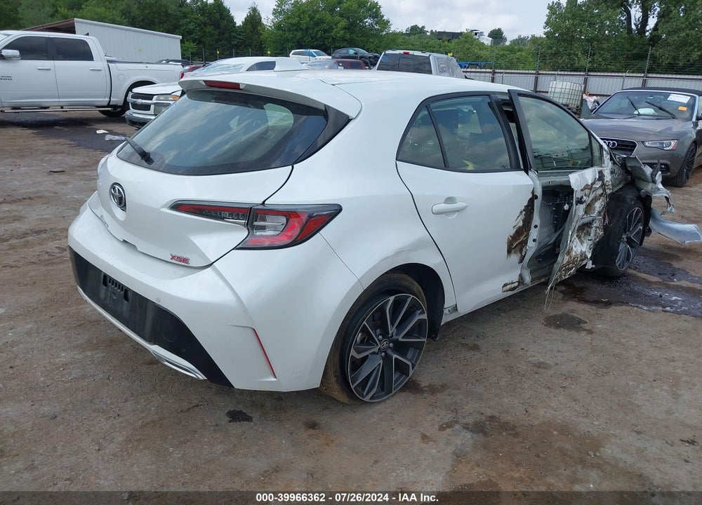 2021 TOYOTA COROLLA XSE VIN: JTNC4MBE4M3112155