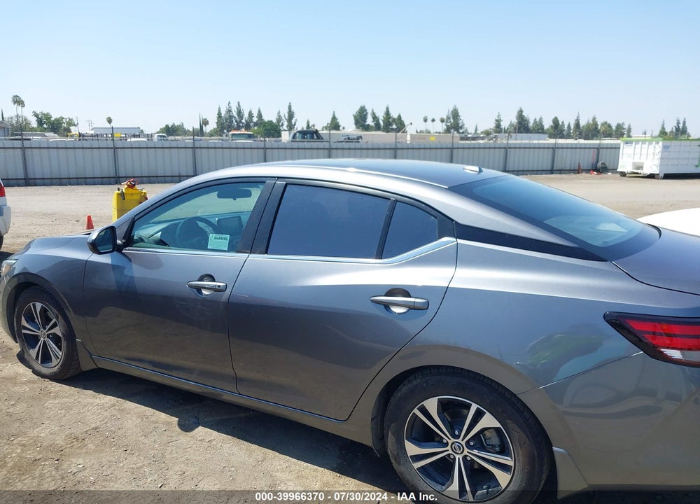 2022 NISSAN SENTRA SV XTRONIC CVT VIN: 3N1AB8CV6NY217248