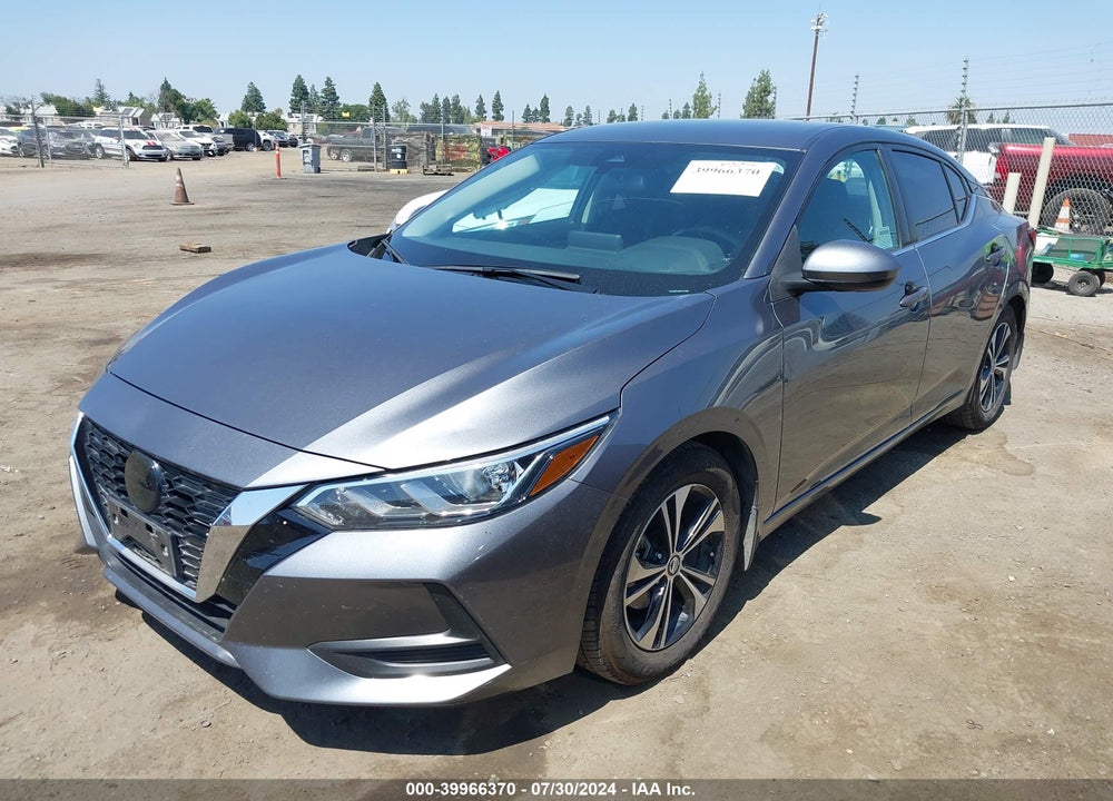 2022 NISSAN SENTRA SV XTRONIC CVT VIN: 3N1AB8CV6NY217248