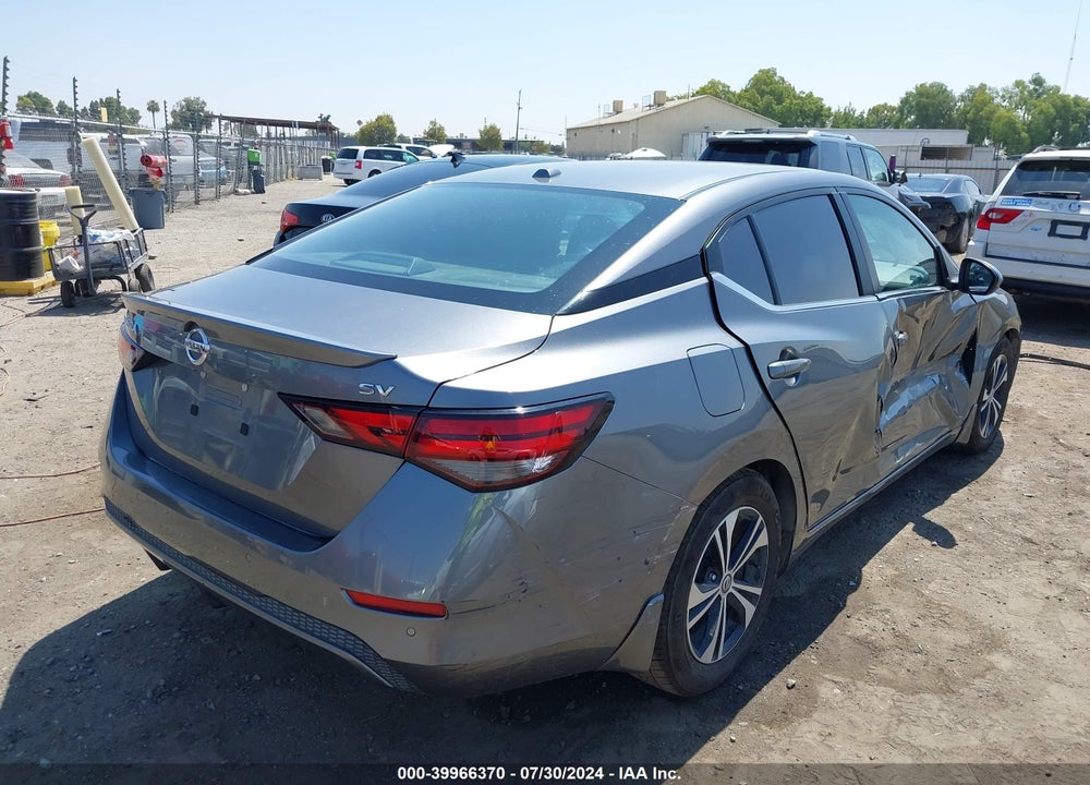 2022 NISSAN SENTRA SV XTRONIC CVT VIN: 3N1AB8CV6NY217248