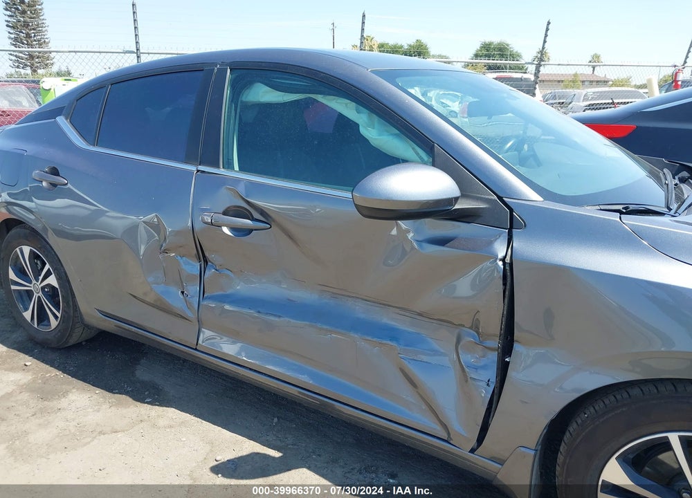 2022 NISSAN SENTRA SV XTRONIC CVT VIN: 3N1AB8CV6NY217248