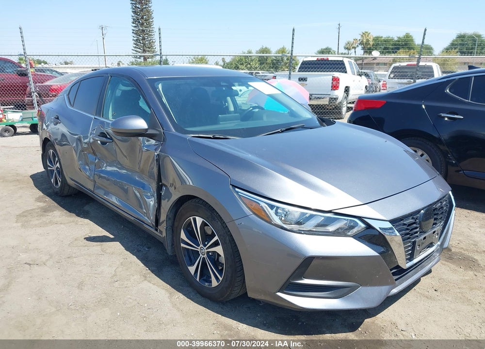 2022 NISSAN SENTRA SV XTRONIC CVT VIN: 3N1AB8CV6NY217248