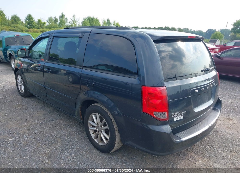 2013 DODGE GRAND CARAVAN SXT VIN: 2C4RDGCG0DR739054