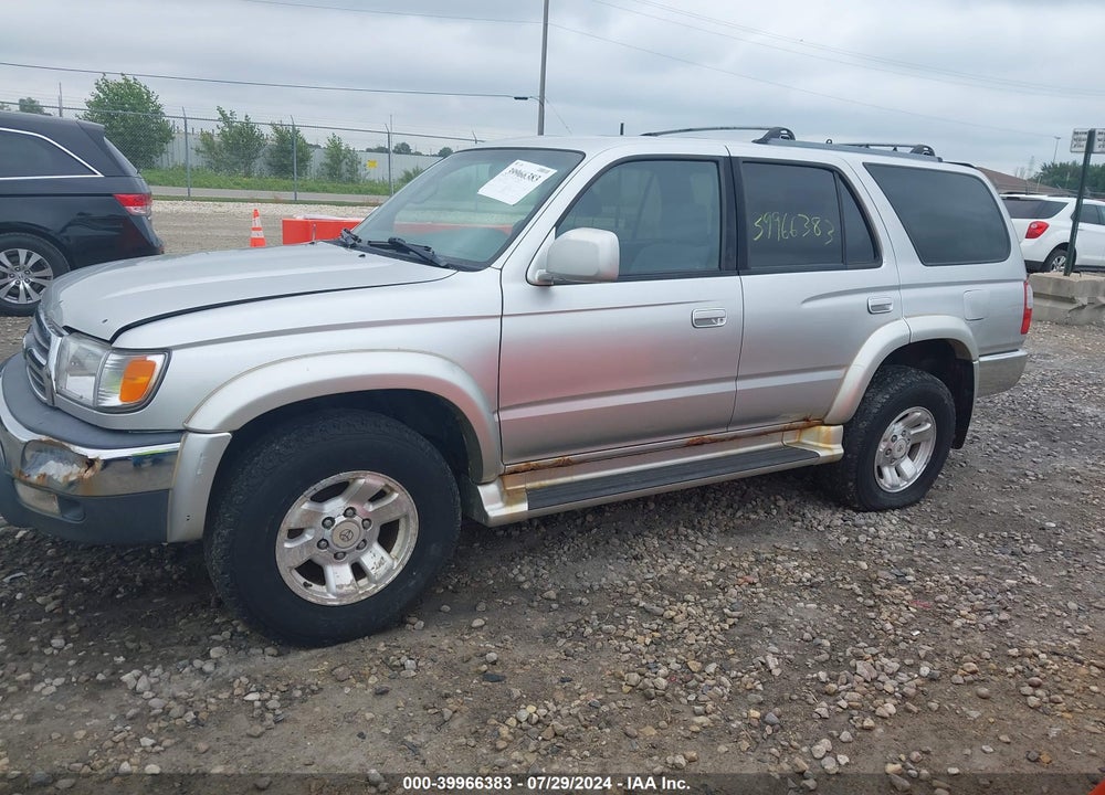 2000 TOYOTA 4RUNNER SR5 V6 VIN: JT3HN86R7Y0321493