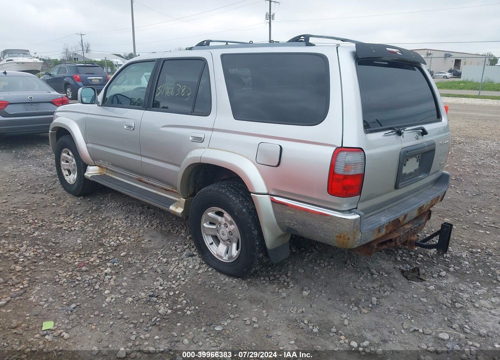 2000 TOYOTA 4RUNNER SR5 V6 VIN: JT3HN86R7Y0321493