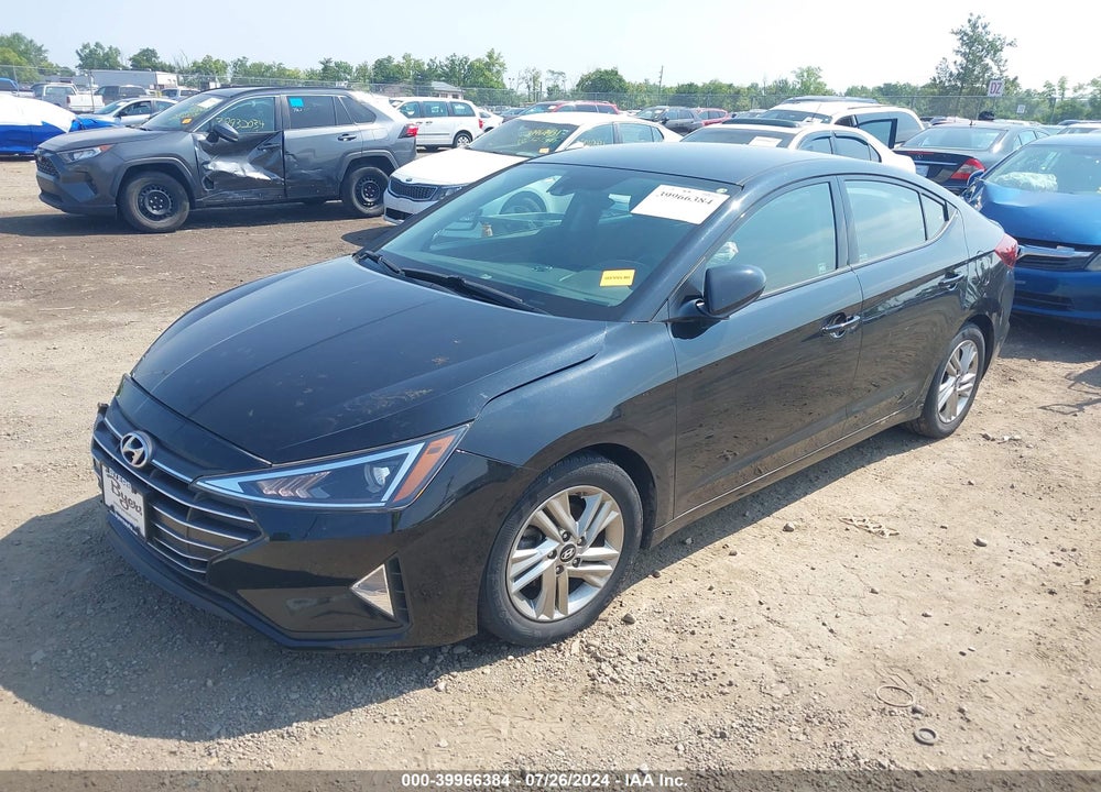 2019 HYUNDAI ELANTRA SEL VIN: 5NPD84LF4KH459684
