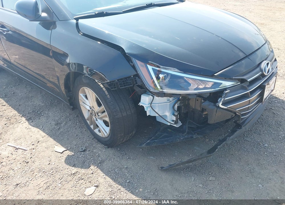 2019 HYUNDAI ELANTRA SEL VIN: 5NPD84LF4KH459684