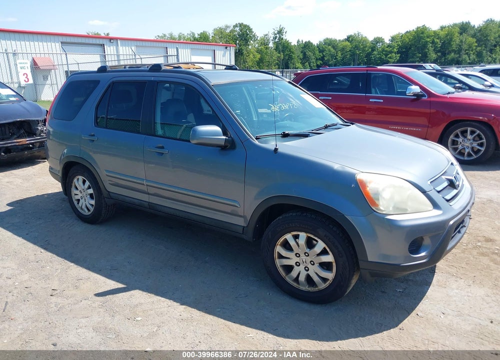 2005 HONDA CR-V SE VIN: SHSRD78905U326700