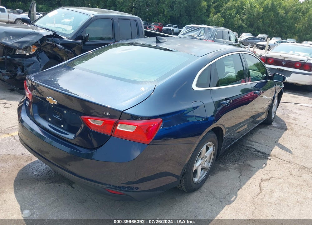 2016 CHEVROLET MALIBU LS VIN: 1G1ZB5ST4GF219727