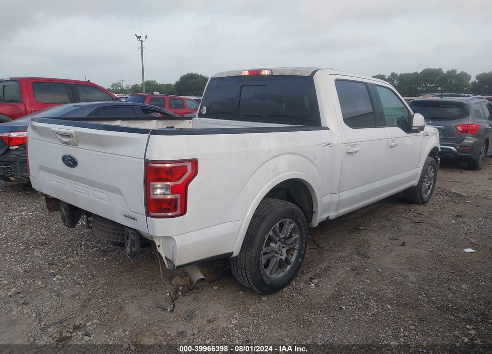 2018 FORD F-150 LARIAT VIN: 1FTEW1CPXJKF55837