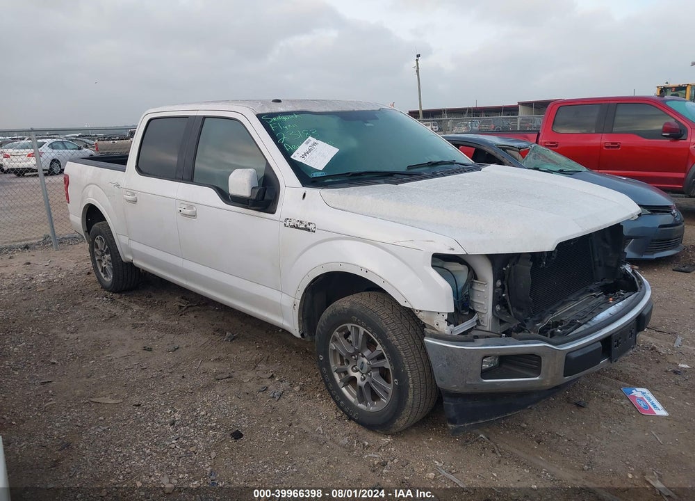 2018 FORD F-150 LARIAT VIN: 1FTEW1CPXJKF55837