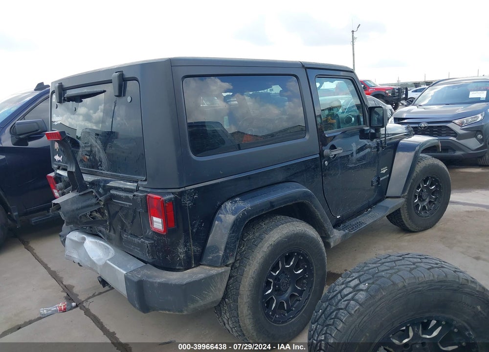 2015 JEEP WRANGLER SAHARA VIN: 1C4AJWBG5FL625211