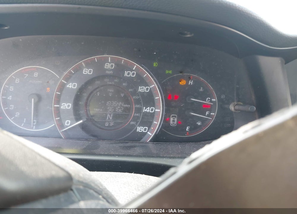 2013 HONDA ACCORD SPORT VIN: 1HGCR2F51DA002231