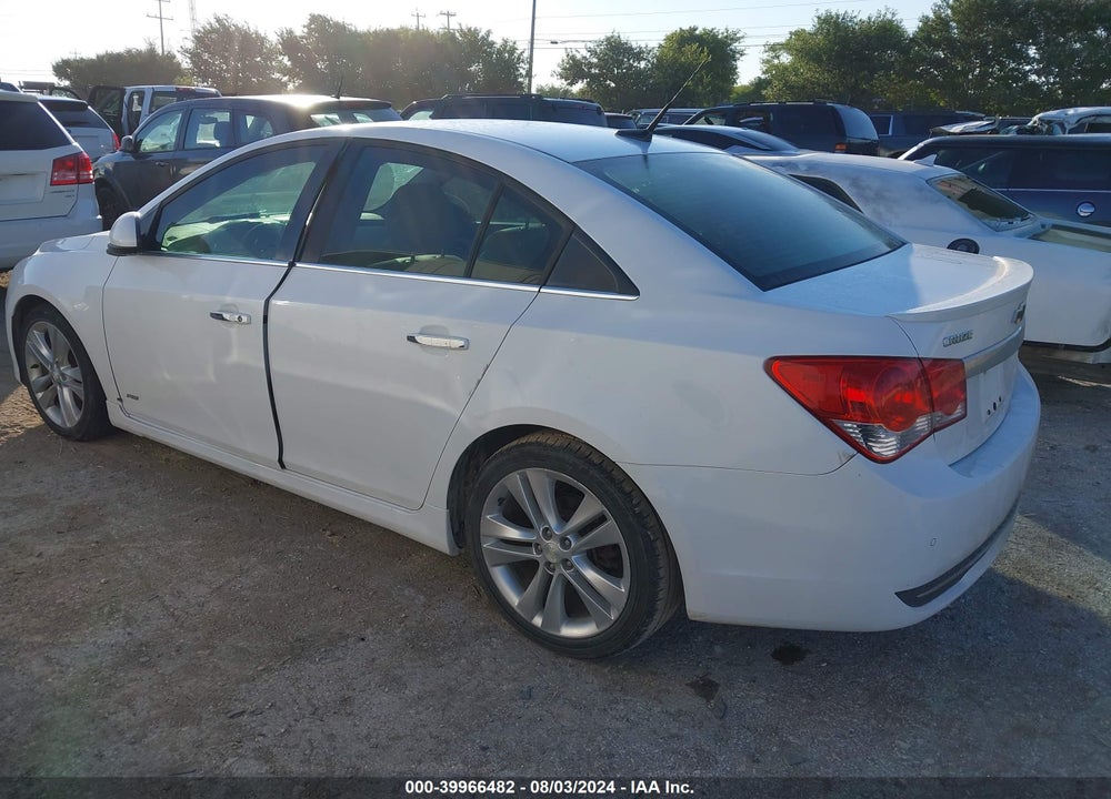 2012 CHEVROLET CRUZE LTZ VIN: 1G1PH5SCXC7271759