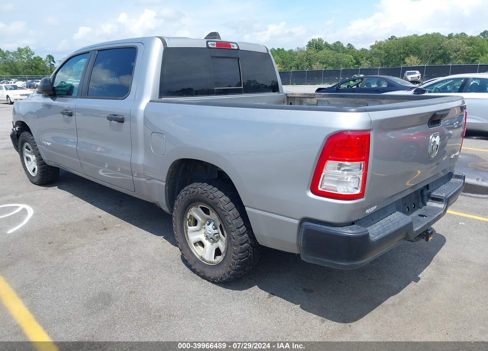 2019 RAM 1500 TRADESMAN 4X4 5'7 BOX VIN: 1C6SRFGT2KN542165