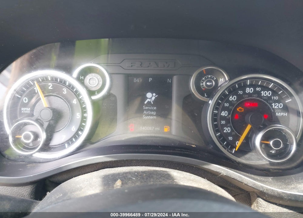 2019 RAM 1500 TRADESMAN 4X4 5'7 BOX VIN: 1C6SRFGT2KN542165
