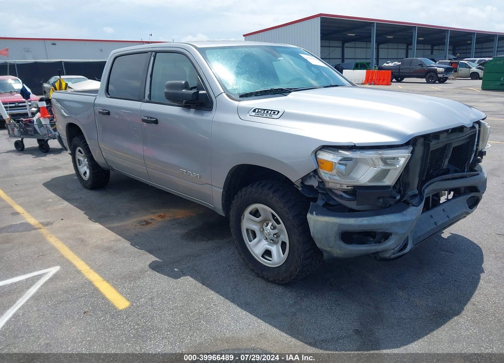 2019 RAM 1500 TRADESMAN 4X4 5'7 BOX VIN: 1C6SRFGT2KN542165