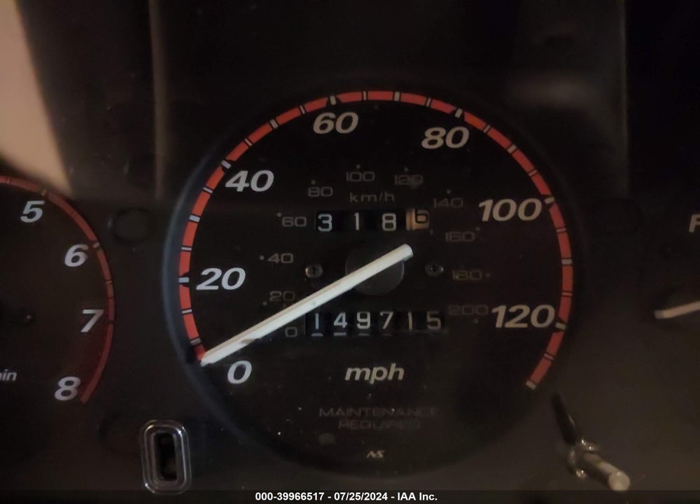 2000 HONDA CR-V LX VIN: JHLRD2840YC008420