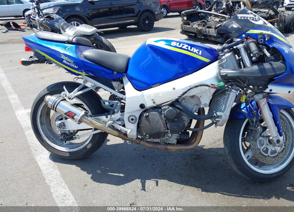 2002 SUZUKI GSX-R600 VIN: JS1GN7BA422103065