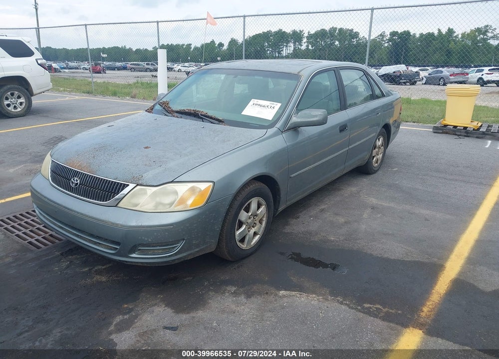 2002 TOYOTA AVALON XL VIN: 4T1BF28B42U214778