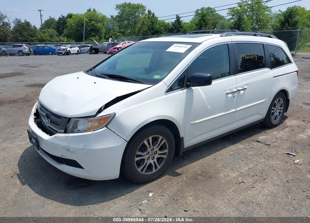 2011 HONDA ODYSSEY EX-L VIN: 5FNRL5H68BB065638