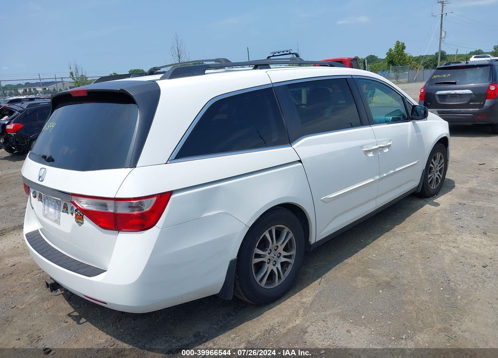 2011 HONDA ODYSSEY EX-L VIN: 5FNRL5H68BB065638