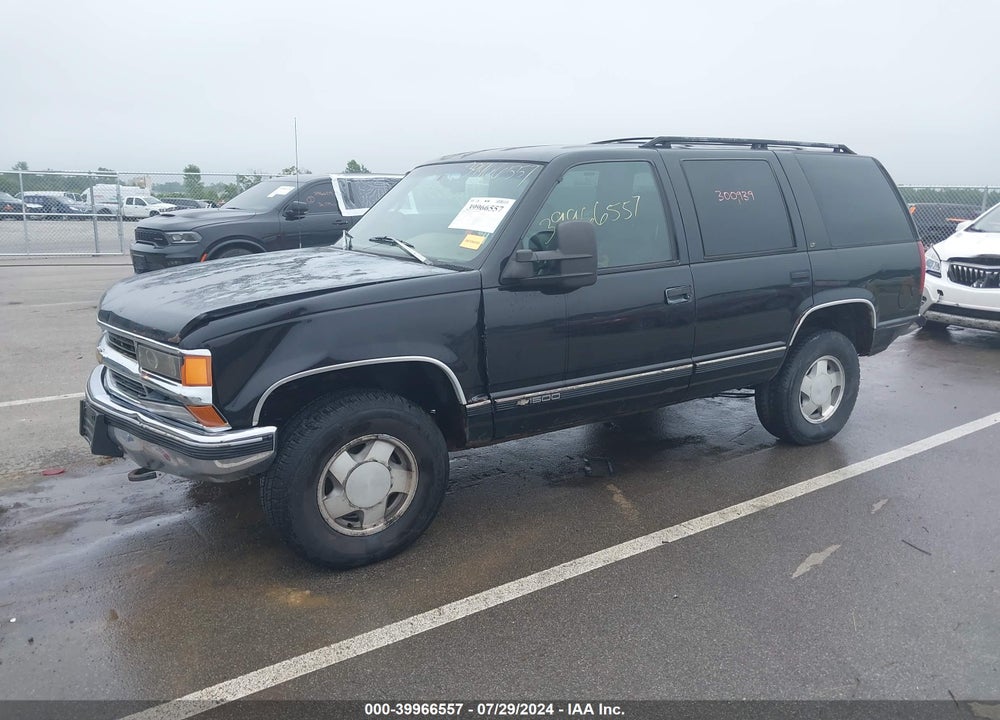 1996 CHEVROLET TAHOE K1500 VIN: 1GNEK13R4TJ334036