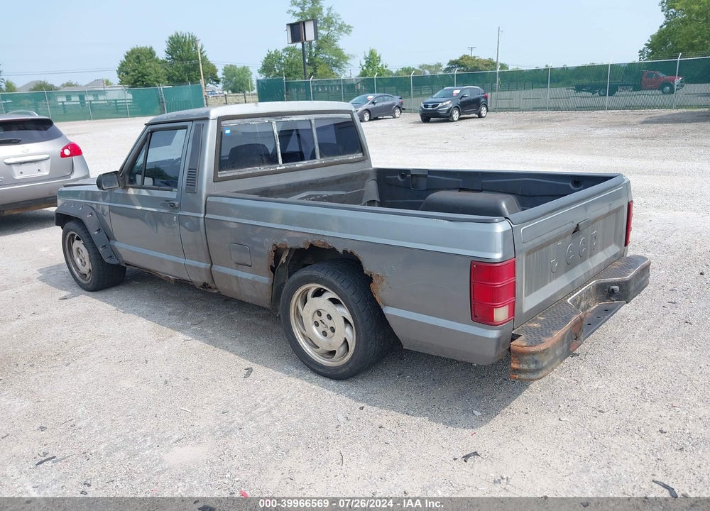 1991 JEEP COMANCHE ELIMINATOR VIN: 1J7FT66S8ML504939