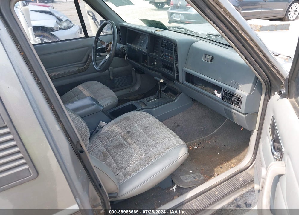 1991 JEEP COMANCHE ELIMINATOR VIN: 1J7FT66S8ML504939