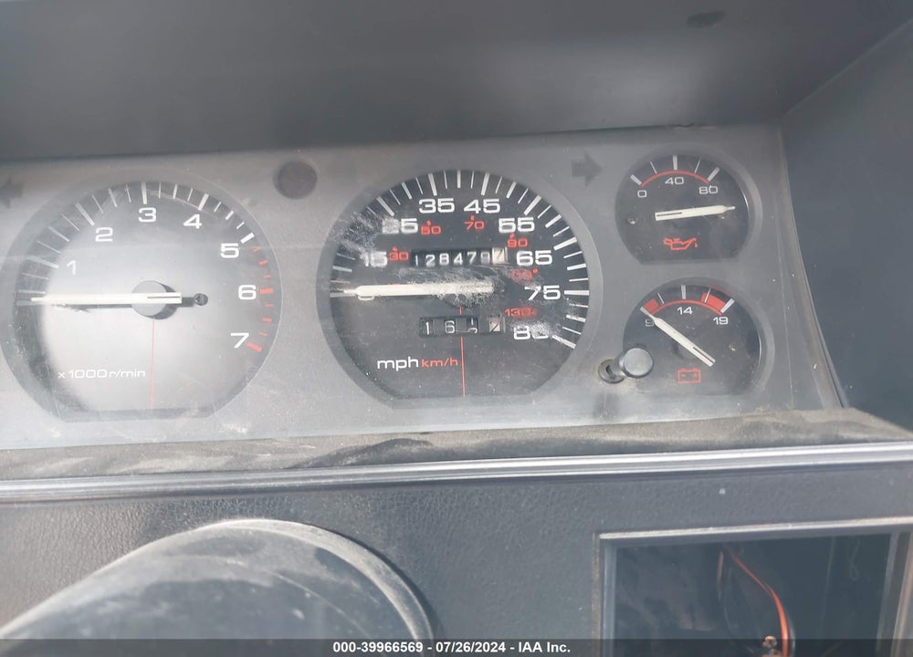 1991 JEEP COMANCHE ELIMINATOR VIN: 1J7FT66S8ML504939