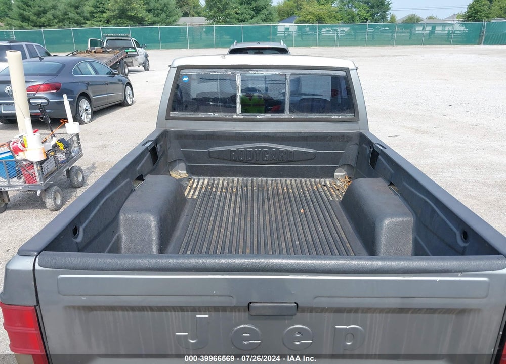 1991 JEEP COMANCHE ELIMINATOR VIN: 1J7FT66S8ML504939